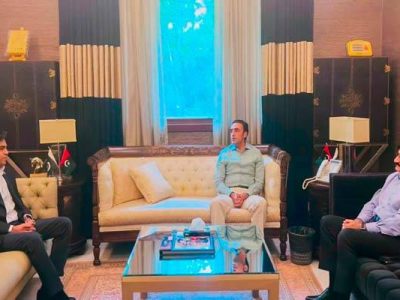 بلاول بھٹو زرداری سے چیف سیکریٹری سندھ آصف حیدر شاہ کی ملاقات