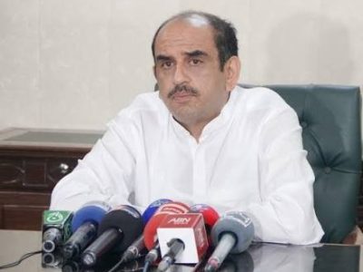 وزیرِ آبپاشی میاں کاظم پیرزادہ