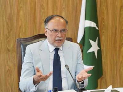 وفاقی وزیر برائے منصوبہ بندی، ترقی و خصوصی اقدامات احسن اقبال نے کہا ہے