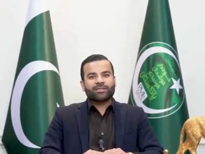 وفاقی وزیر مملکت برائے قانون و انصاف بیرسٹر عقیل ملک