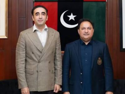 پاکستان پیپلزپارٹی کے چیئرمین بلاول بھٹو زرداری