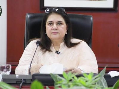 چیئرپرسن بینظیر انکم سپورٹ پروگرام سینیٹر روبینہ خالد