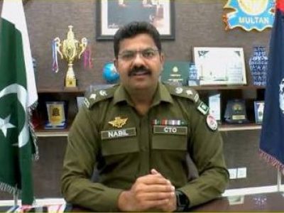 چیف ٹریفک آفیسر ملتان محمد نبیل کھوکھر