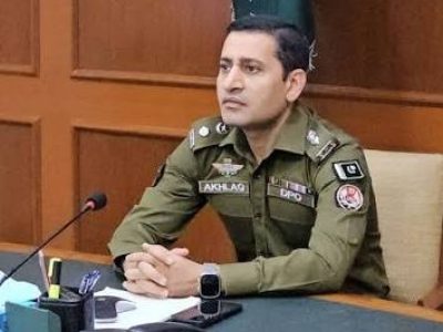 ڈی پی او ٹوبہ ٹیک سنگھ اخلاق اللّٰہ تارڑ