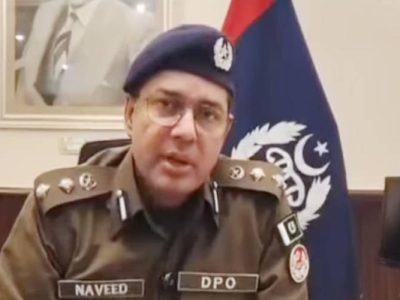 ڈی پی او چنیوٹ ڈاکٹر نوید عاطف